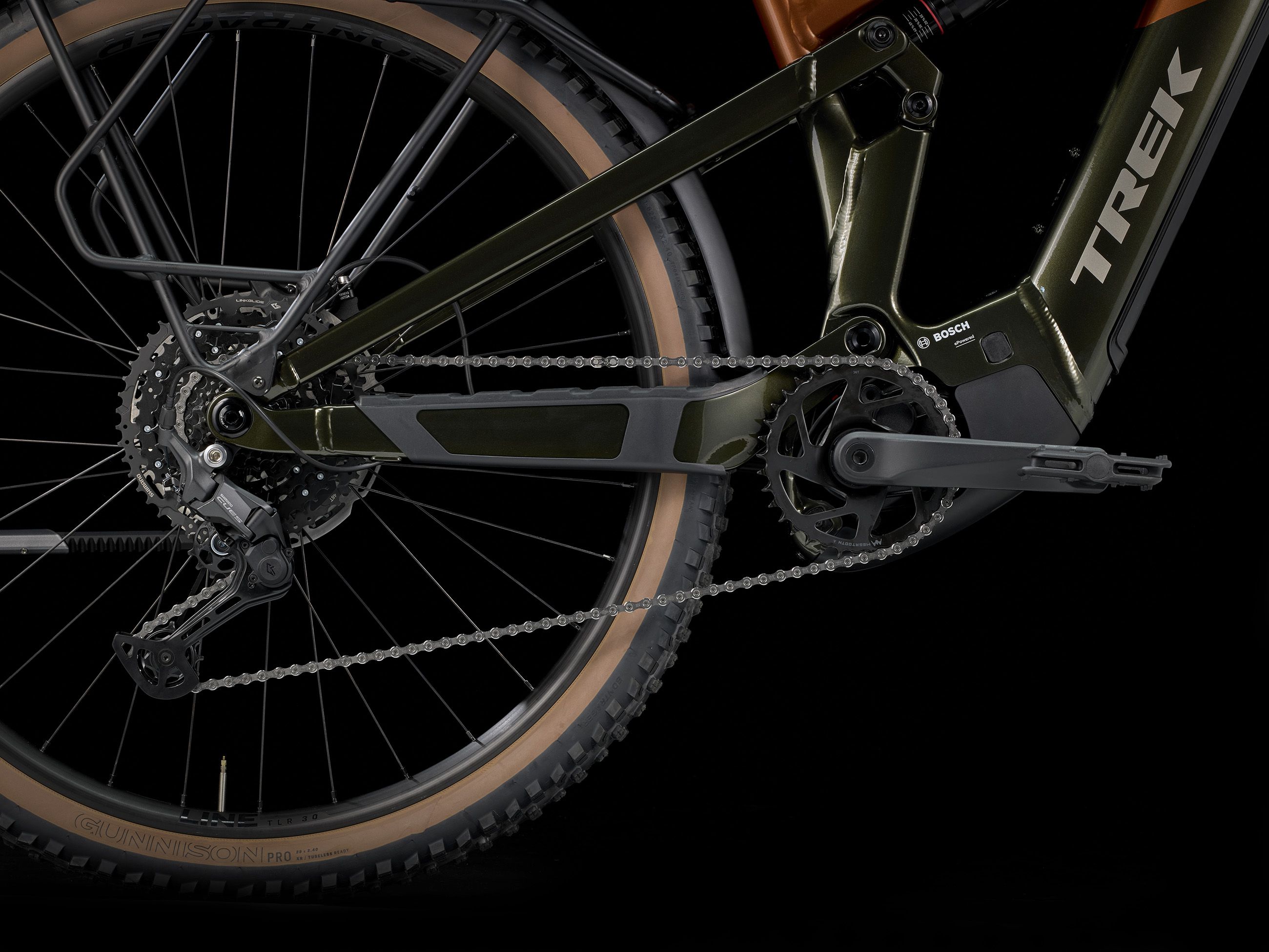 POWERFLY+ FS 4 EQ GEN 4 E-MTB Fully / pennyflake olive / L
