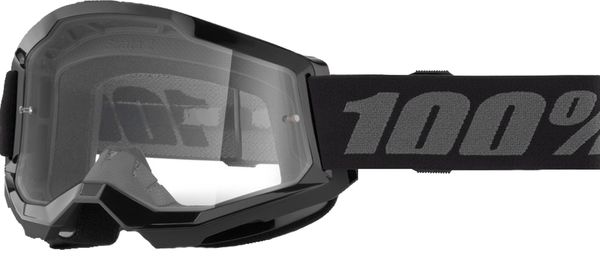 Goggle Strata 2 / Black - Clear Lens / schwarz
