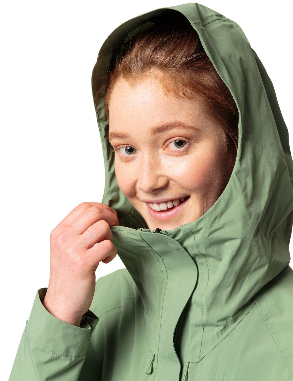 COMYOU Damen-Regenjacke / willow green / 36