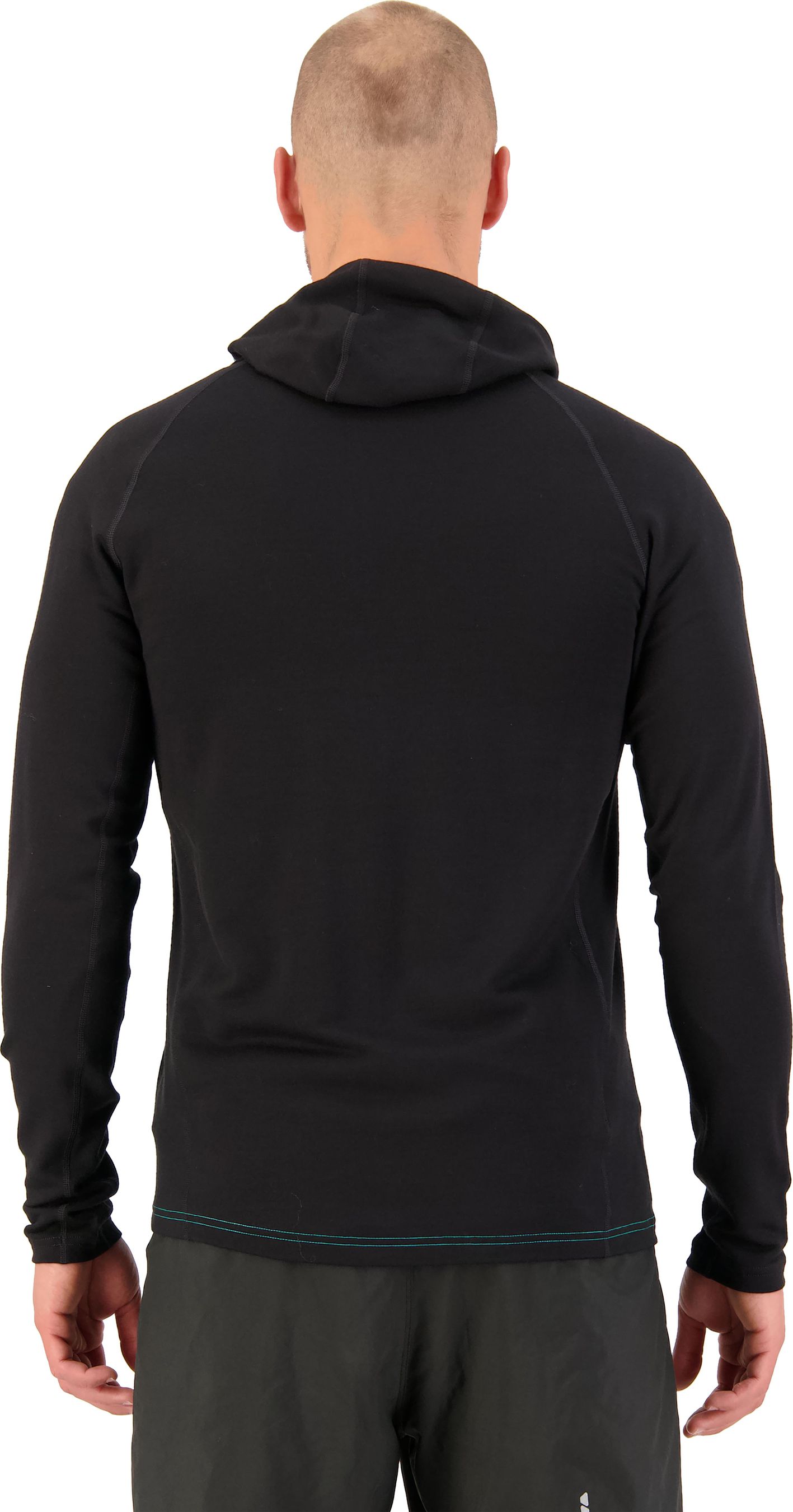 TRAVERSE Herren-Merino-Kapuzenjacke / marina/black / S