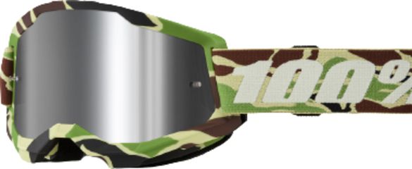 Goggle Strata 2 / War Camo - Mirror Silver Lens / War Camo