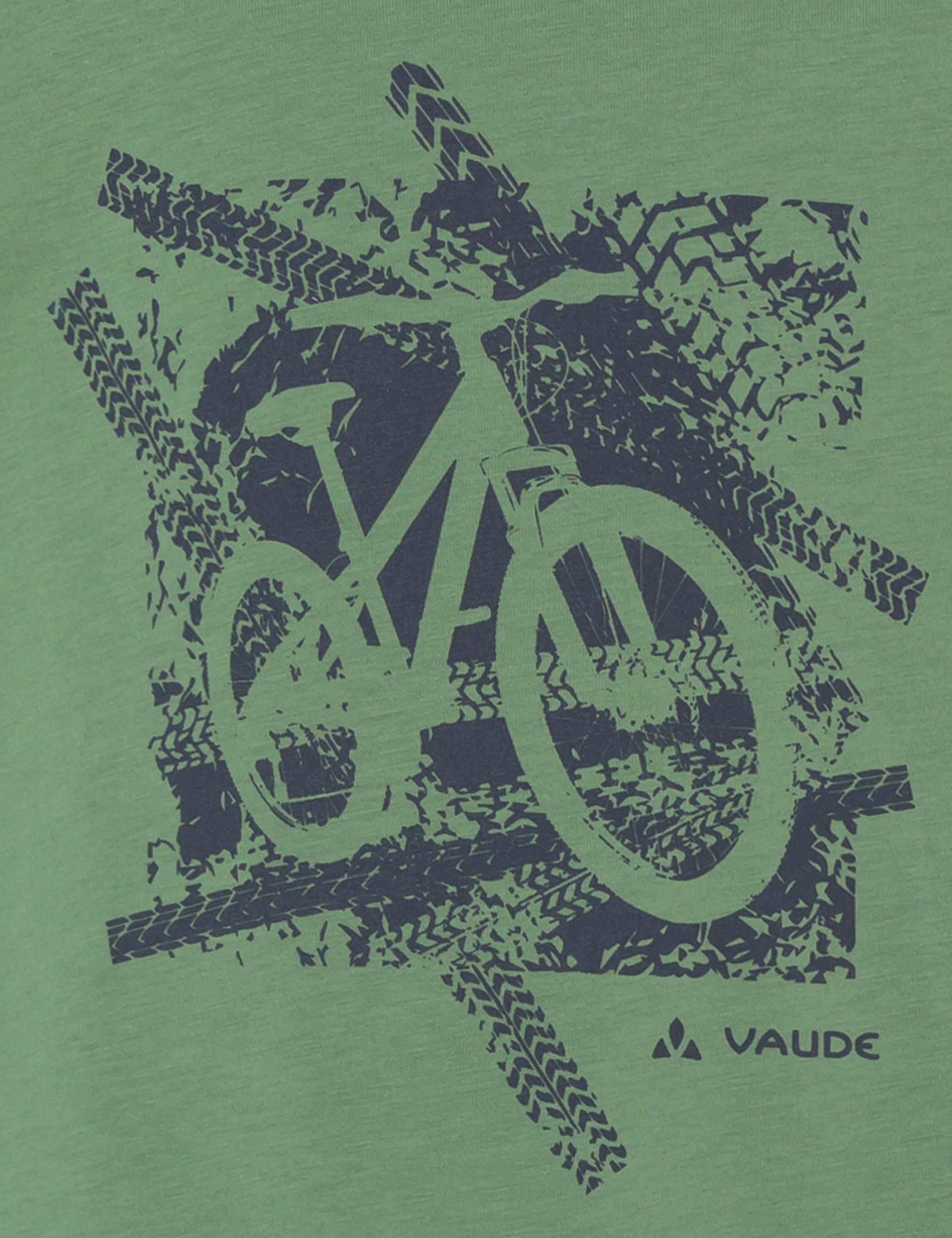LEZZA Kinder-Kurzarmshirt / willow green/dark sea / 122/128