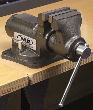 Schraubstock DV-09000 / grau / 125 mm