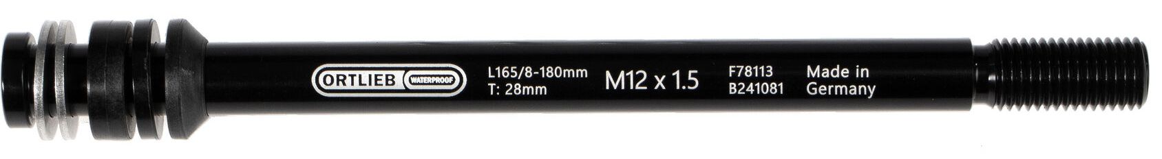 THRU AXLE M6-CONNECTOR Steckachsenadapter / M12x1.5