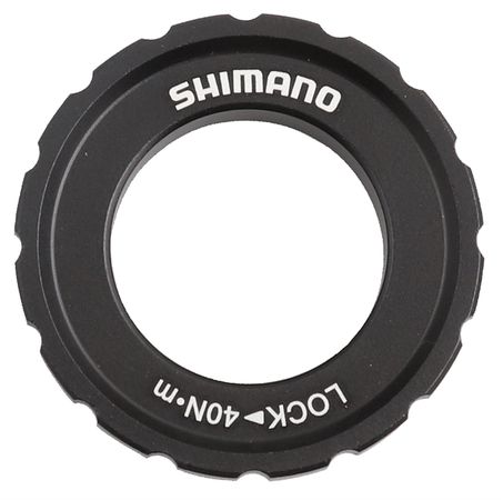 CENTERLOCK LOCKRING mit Aussenverzahnung für Steckachsen und Schnellspanner / schwarz
