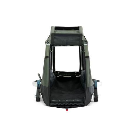 DOG ENNA Hundeanhänger / moss green / L