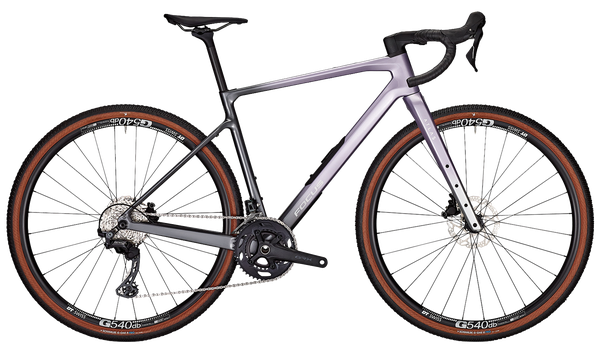 ATLAS 8.7 Gravelbike / Lavender/Steelgrey / S