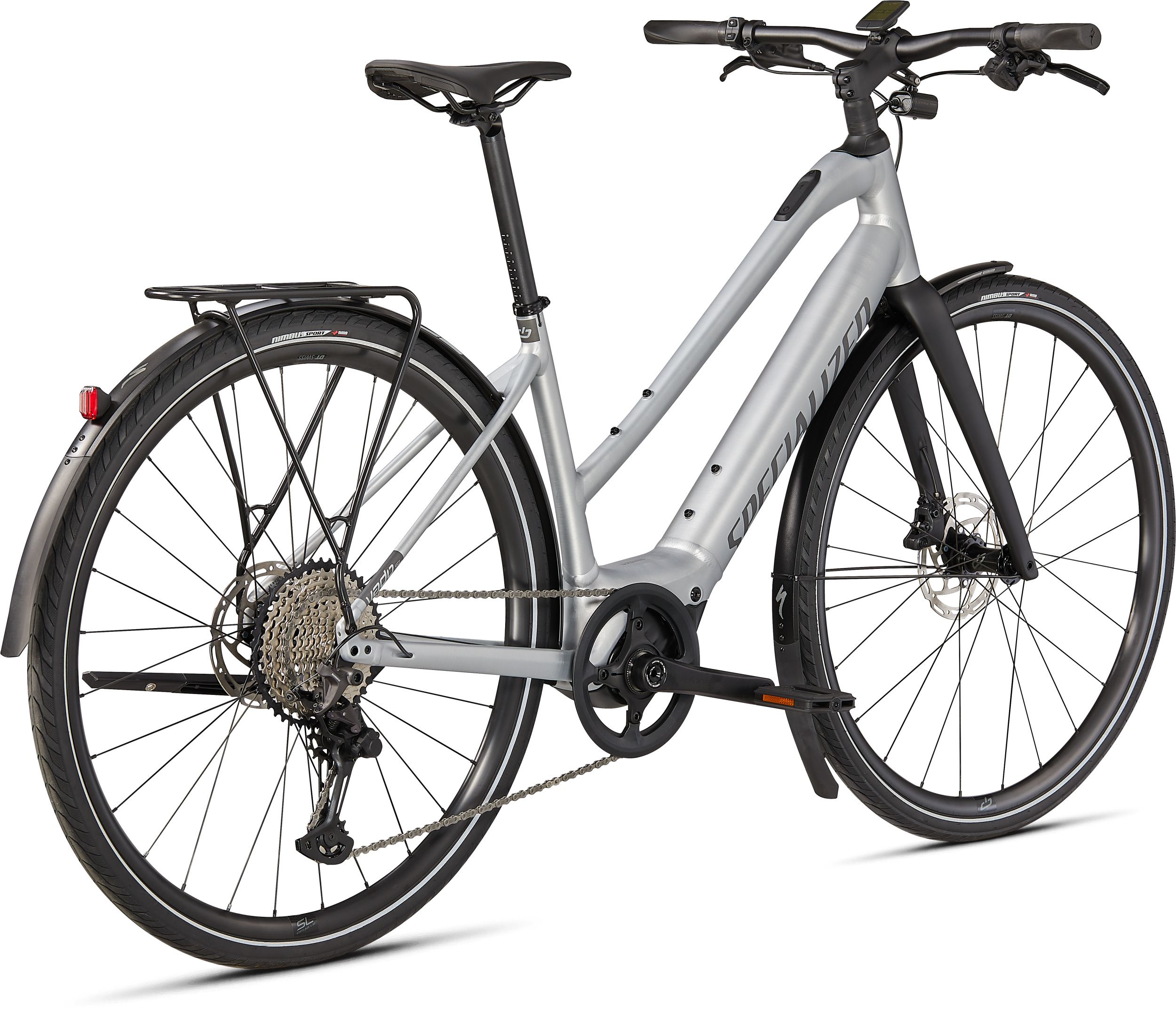 VADO SL 5.0 ST EQ GEN 1 E-City- und Alltagsvelo / brushed aluminium black reflective / XL