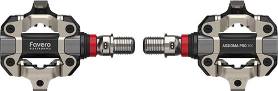 ASSIOMA PRO MX-2 Powermeter-Pedal / grau / SPD