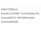 Enviolo Drehgriffschalter Twist Pro mit Display