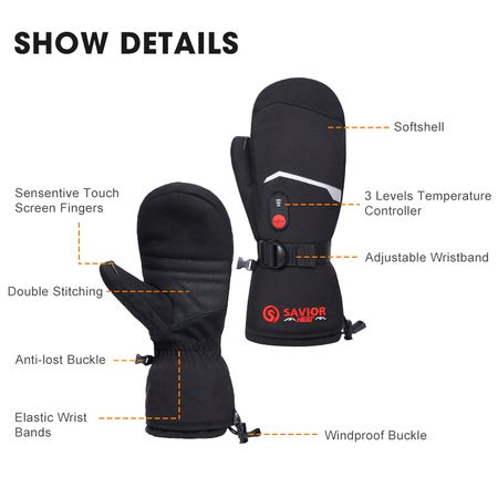 SAVIOR Wintersport Storm SHGS66E Unisex / black / L