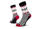 Classic Jersey Socks / black ecru / 39-42
