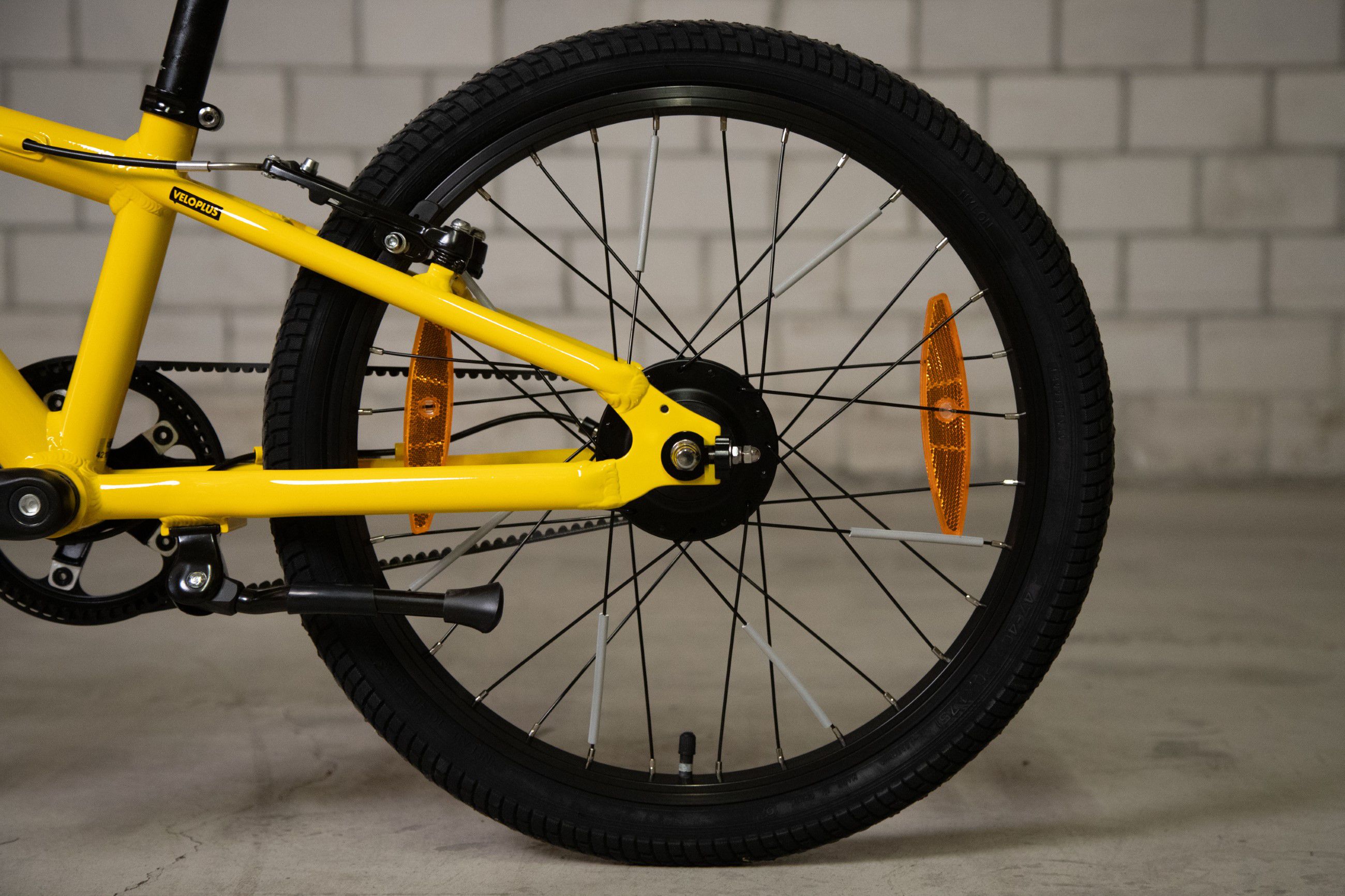 FLiZZi 20 RIEMEN Kindervelo / gelb / 20 ZOLL