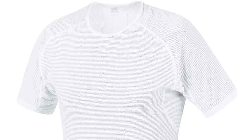 M BASE LAYER Herren-Funktionsshirt / weiss / S