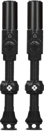 Tubeless Valves Big Bore Hybrid / Black / 75 mm