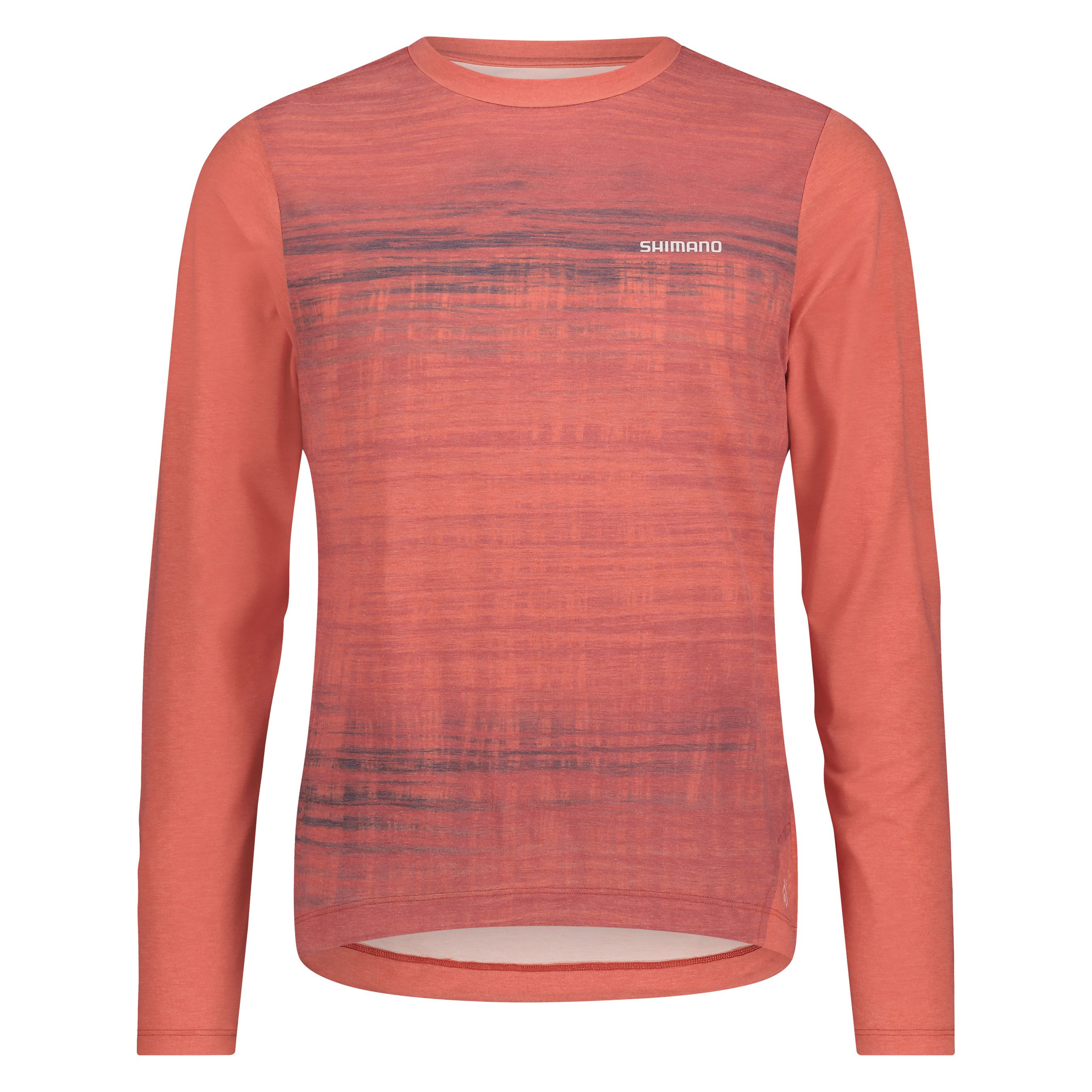 Men Spazio LS Jersey Printed / red / XXL