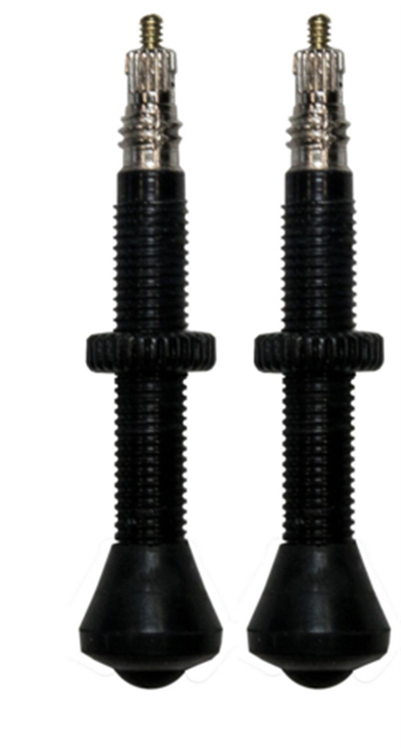 VALVE PACK MILKIT Tubeless Ventile / Schwarz / Ventil Set 45mm