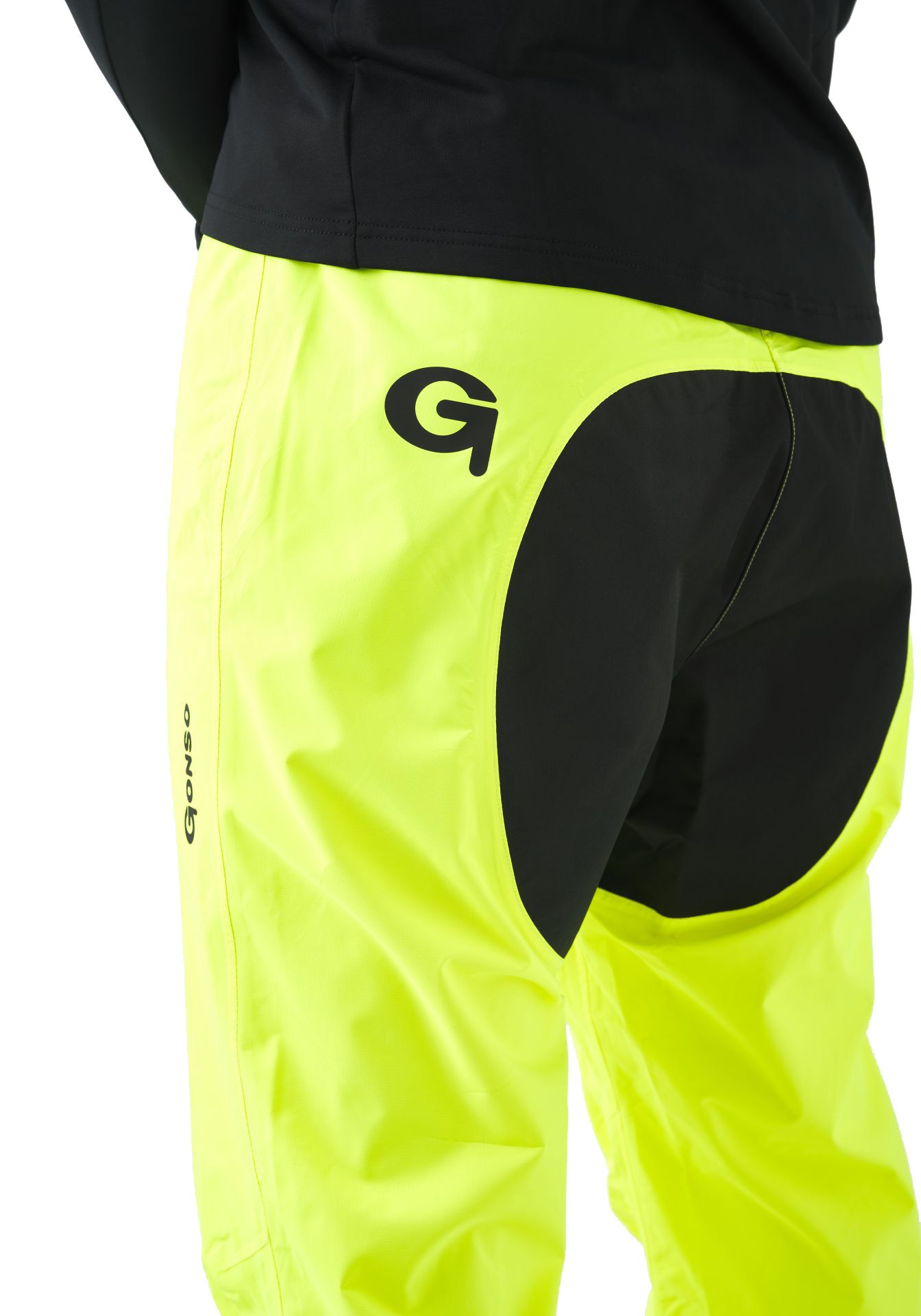 SAVE Unisex-Regenhose / safety yellow / L