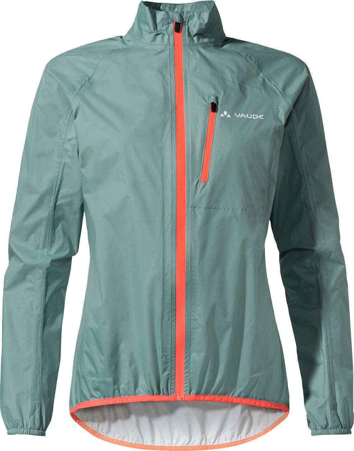DROP III Damen-Regenjacke / dusty moss / 44