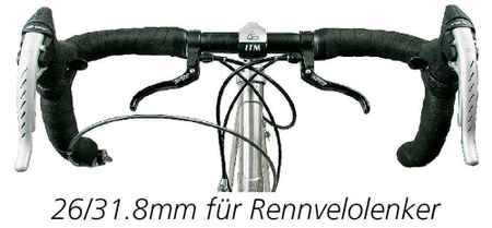 Bremshebel Seitenzug Rennvelo - TOP RACE Rennvelo-Zusatzbremshebel von STARRY