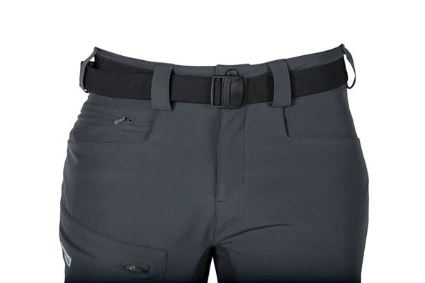 TRANSTOUR 3 Zip-off-Tourenhose / schwarz / XS