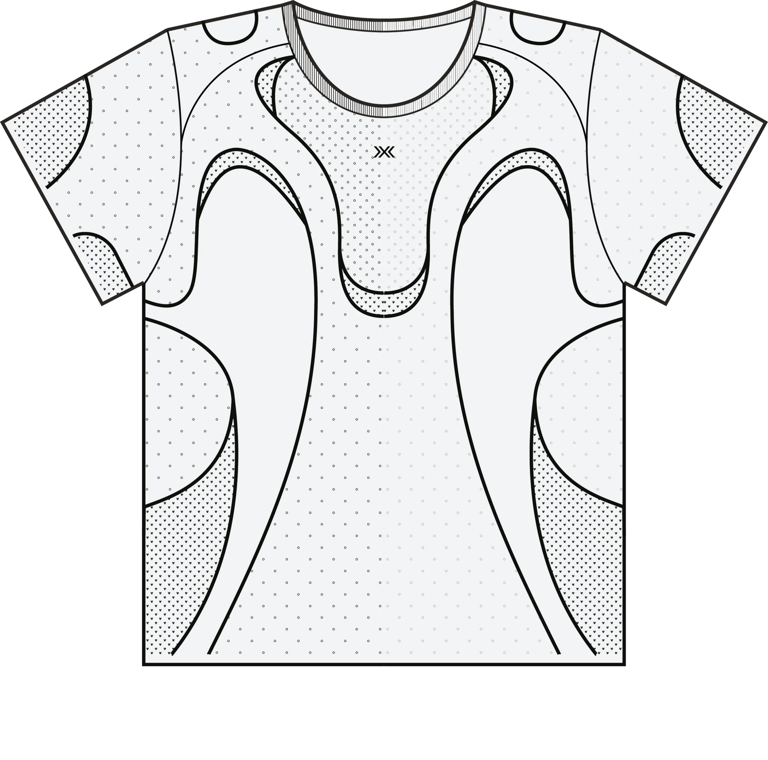 X-Bionic Men XCeed Run Perform Shirt / X white/X black / L