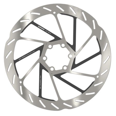 HS2 Bremsscheibe 6-Loch / black/silver / 220mm