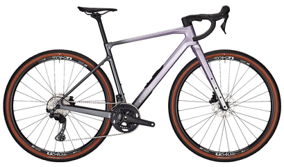 ATLAS 8.7 Gravelbike / Lavender/Steelgrey / S