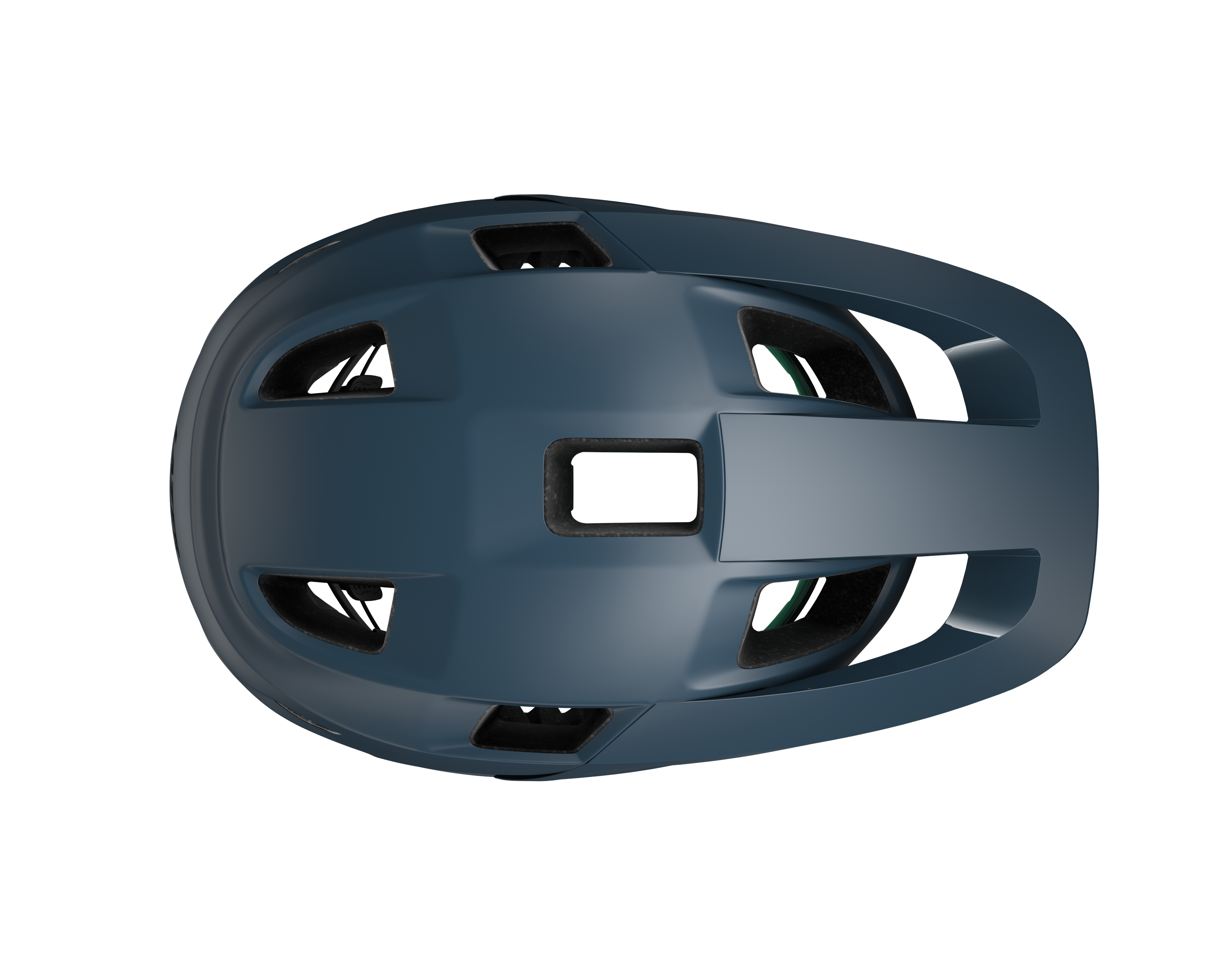 LAZER Unisex MTB Lupo KinetiCore Helm / matte navy blue