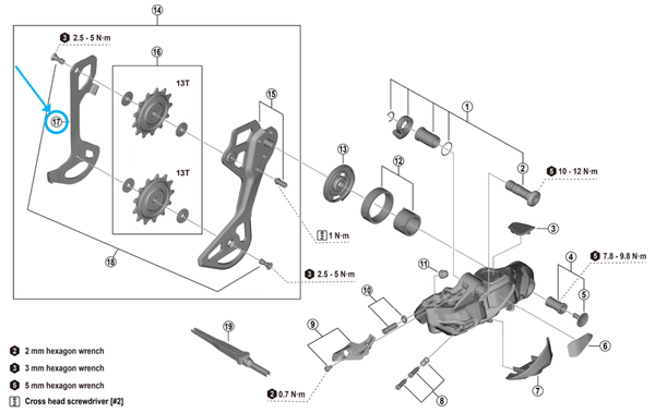 Leitblech RD-M9250 / innen