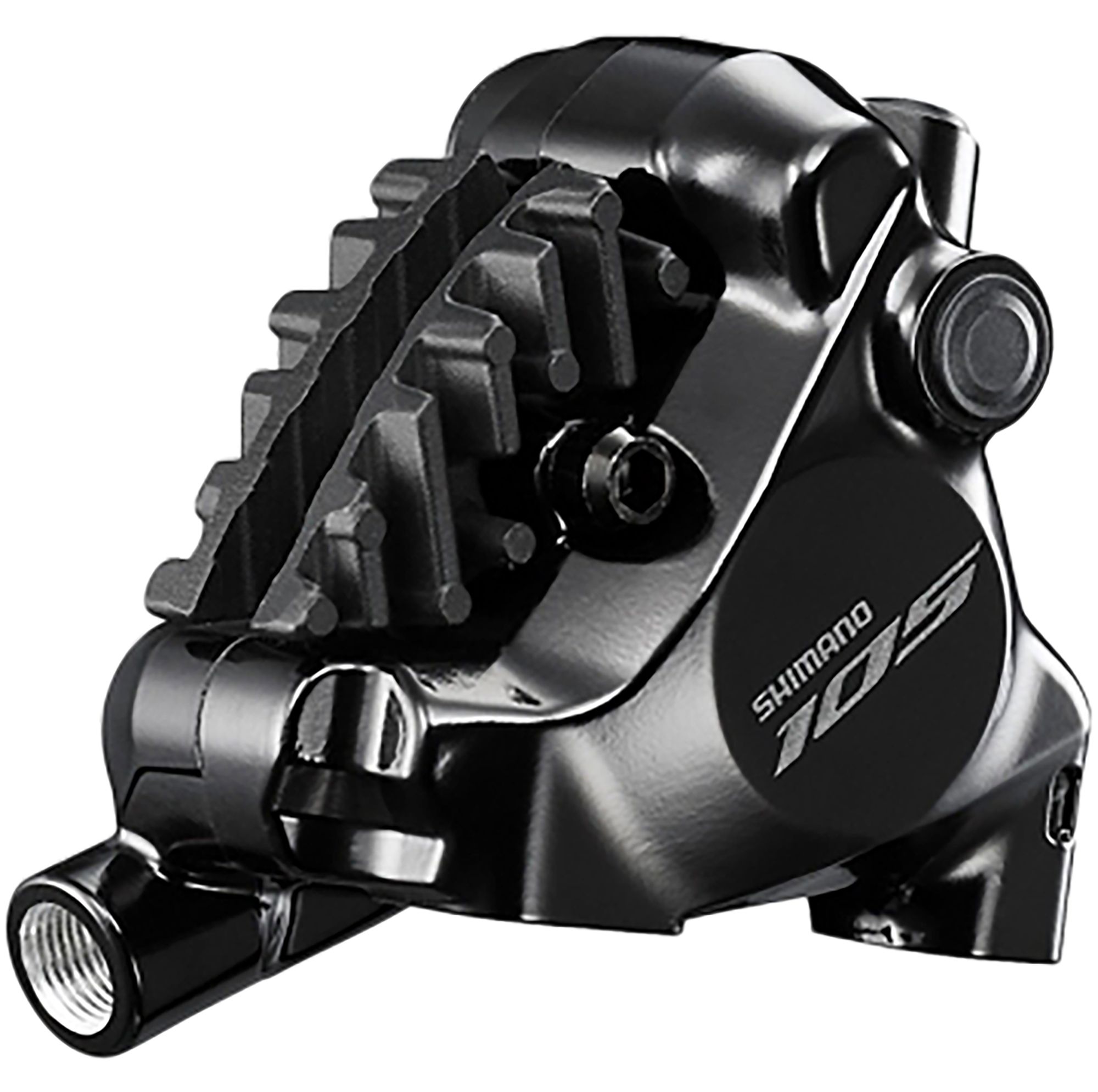 SHIMANO 105 R7170 Bremssattel Flatmount / schwarz / vorne