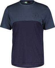 TRAIL FLOW DRI Herren-Kurzarmshirt / metal blue/dark blue / L