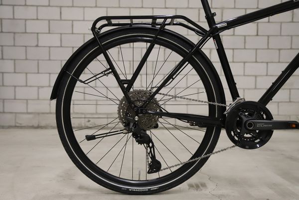 AMBER ROAD SELECT 3.1 Tourenvelo / schwarz glänzend / L