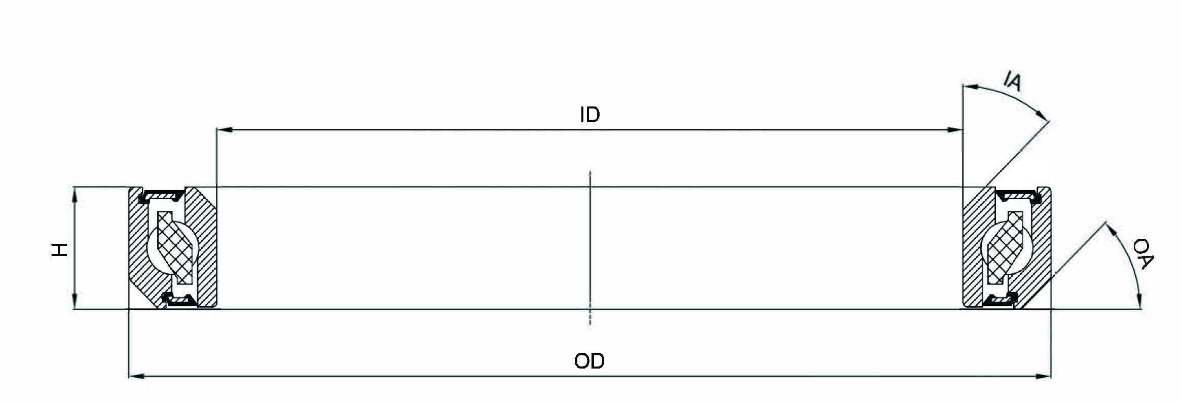 Kompaktlager / CB-751 34.1x46x7 45°/45°