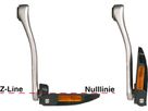 Z.1 Z-LINE URBAN Faltpedal / schwarz