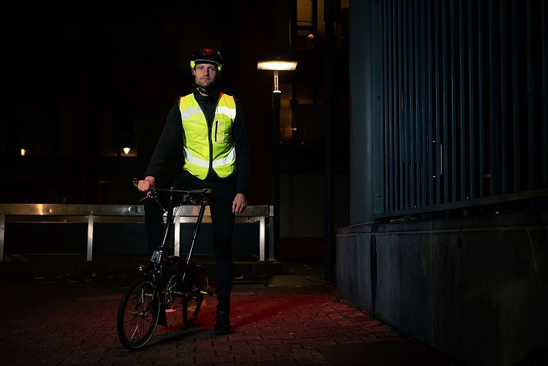 DRONE reflektierende Signal-Weste / XXL