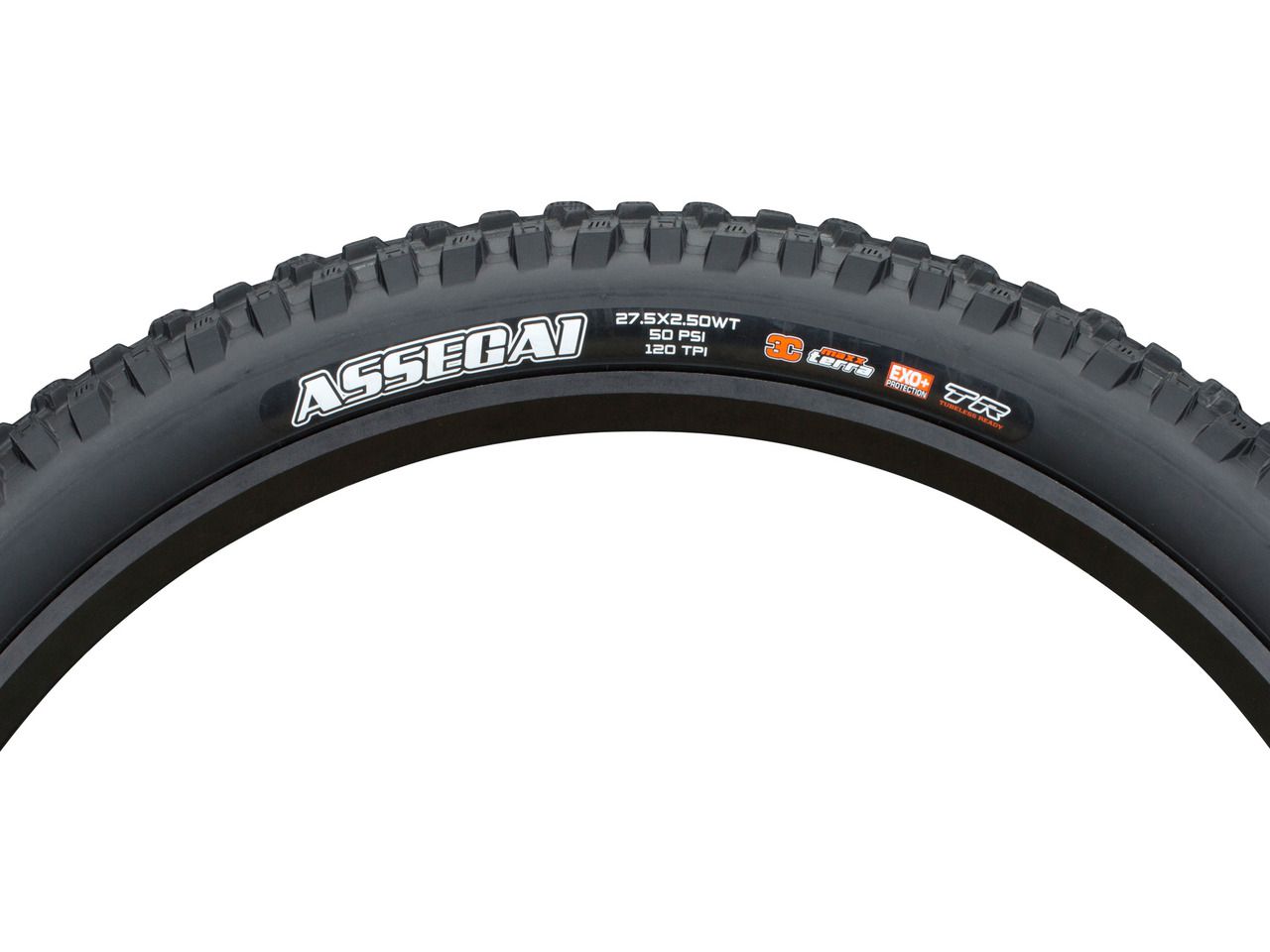 ASSEGAI MTB-Reifen (3C MaxxTerra EXO+ WT) / schwarz / 27.5" X 2.5"