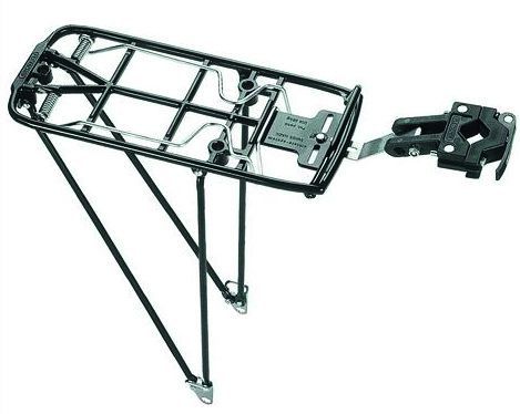 Gepäckträger Quick-Rack System 320/354 mm schwarz / schwarz