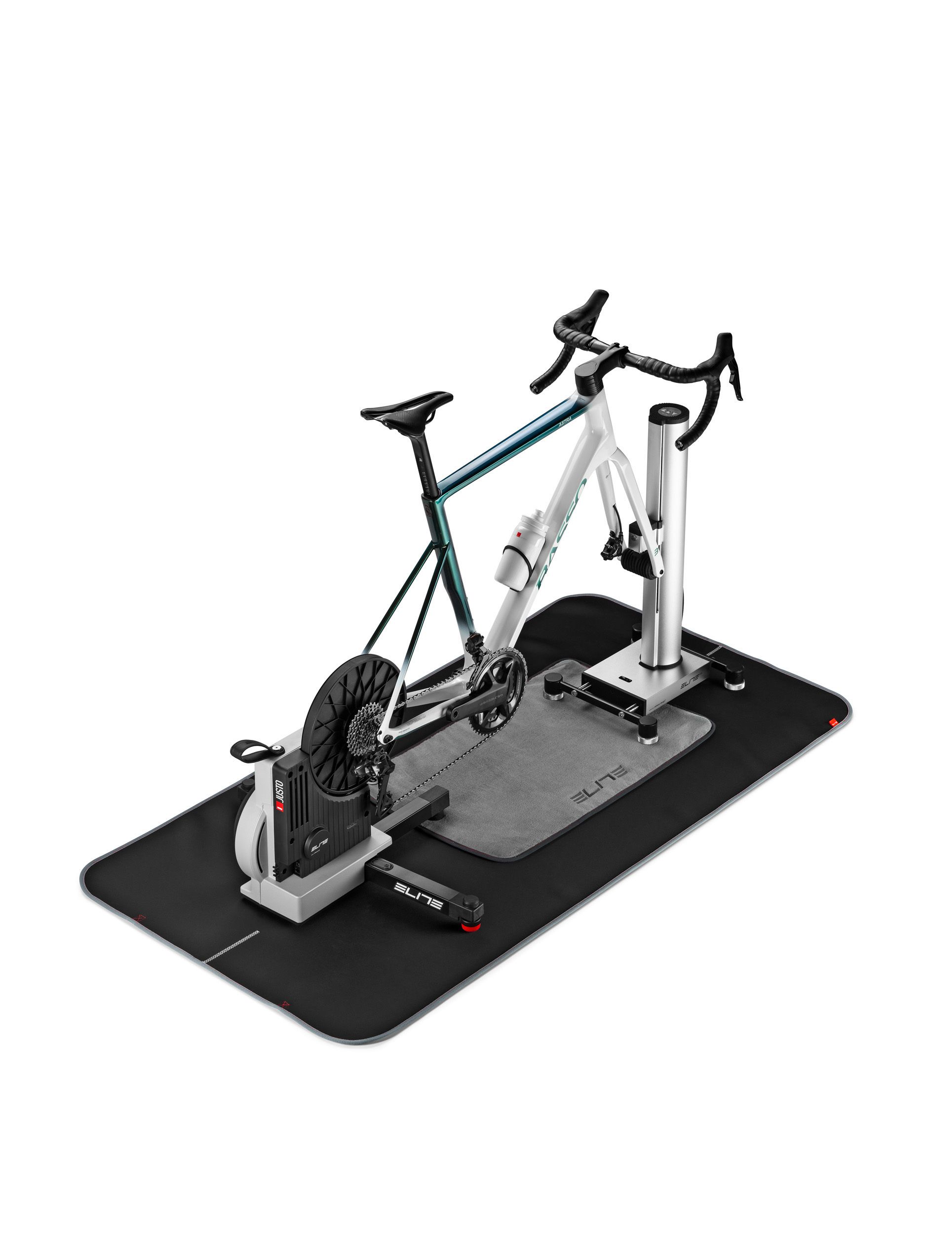 DRY MAT Klett schwarz / schwarz-grau