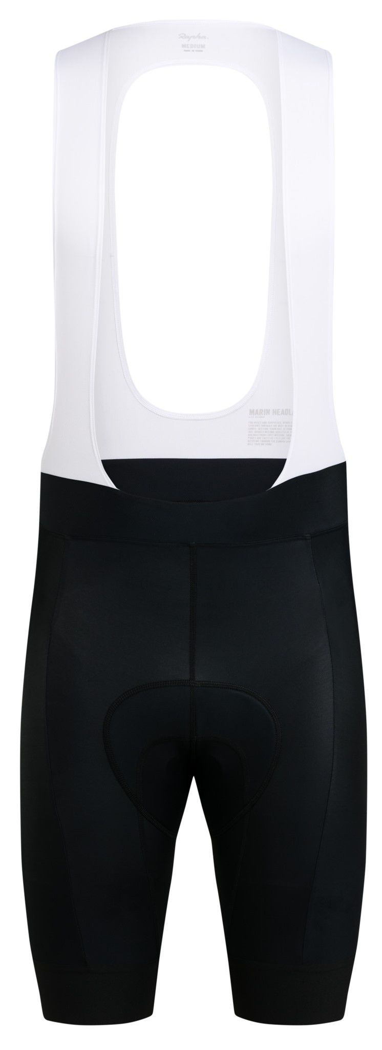 CORE Herren-Trägerhose / black/white / S