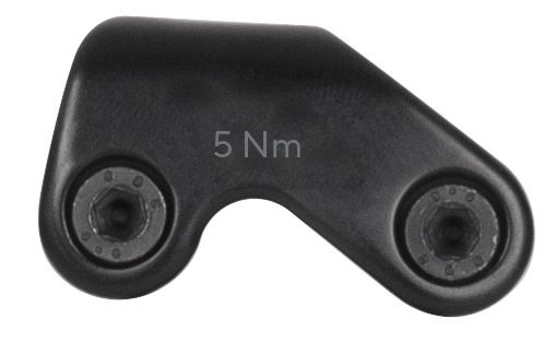 Flip Head Kit für Carbon Rails black / black