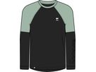TARN WIND Herren-Merino-Langarmshirt mit Windschutz / glacier/black / XXL