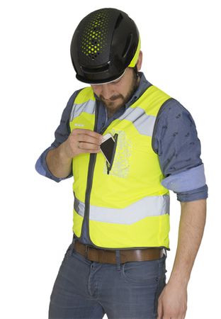 DRONE reflektierende Signal-Weste / XXL