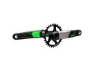 ERA Cinch Crankarm DM (RF136) / carbon/green / 165mm