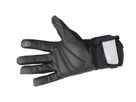 BEAM COVER Unisex-Handschuh mit reflektierender Schutzhülle / schwarz_silber / XL