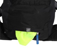 YAK Rucksack 19 + 5 Liter / schwarz grau / 19+5L