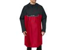 VALERO Unisex-Regenponcho / red/black / M