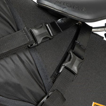 Saddle Bag 18 litres Orange / schwarz-orange / 58 x 18 x 18 cm, 1