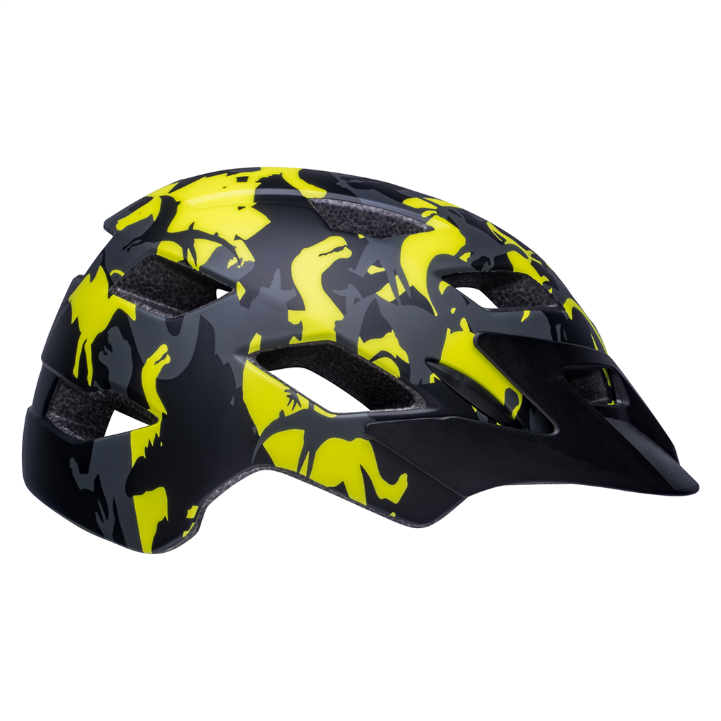 Sidetrack Youth MIPS Helmet / matte black camosaurus