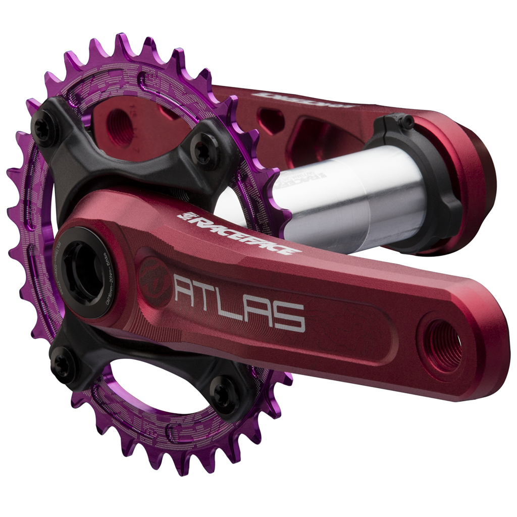 Atlas Cinch 83 Crankarm (RF151DH) / red / 170mm